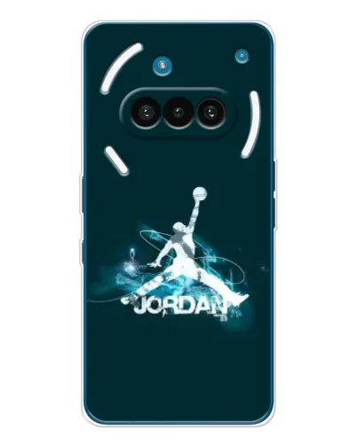 Чехол для Nothing Phone (3a) с картинкой «Jordan Blue Fire»