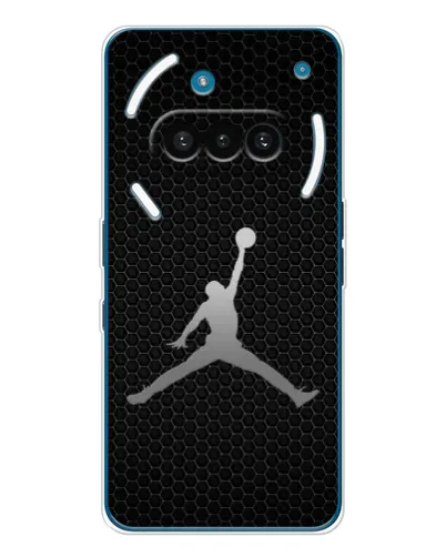 Чехол для Nothing Phone (3a) с картинкой «Jordan Dark Carbon»