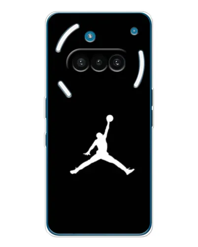 Чехол для Nothing Phone (3a) с картинкой «Jordan Silhouette»