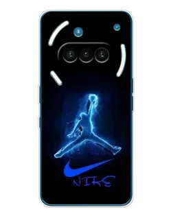 Чохол для Nothing Phone (3a) з картинкою «Jordan Neon Blue»