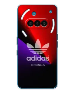 Чохол для Nothing Phone (3a) з картинкою «Adidas Red Neon» Чохол для Nothing Phone (3a) з картинкою «Adidas Red Neon»