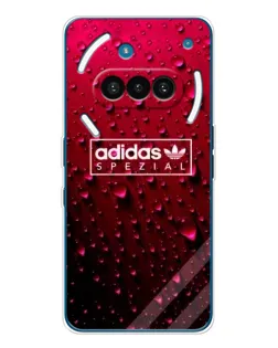 Чохол для Nothing Phone (3a) з картинкою «Adidas Gold Marble»