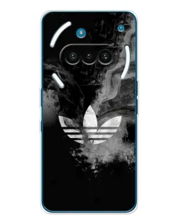 Чохол для Nothing Phone (3a) з картинкою «Абстрактний дим Adidas»