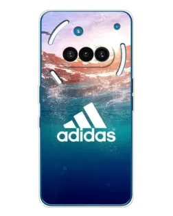 Чохол для Nothing Phone (3a) з картинкою «Океанська глибина адідас»