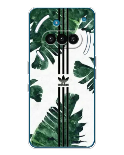 Чохол для Nothing Phone (3a) з картинкою «Пальмове листя адідас»