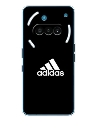 Чохол для Nothing Phone (3a) з картинкою «Чорна класика Adidas»
