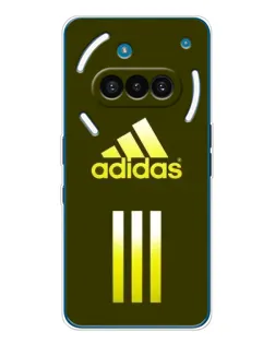 Чохол для Nothing Phone (3a) з картинкою «Оливковий градієнт Adidas»