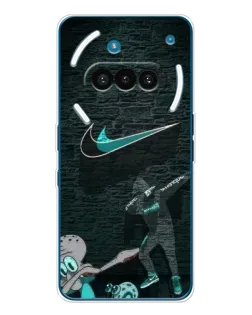 Чехол для Nothing Phone (3a) с картинкой «Спортивный арт Nike» Чехол для Nothing Phone (3a) с картинкой «Спортивный арт Nike»