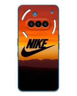 Чехол для Nothing Phone (3a) с картинкой «Nike — вечерний горизонт»