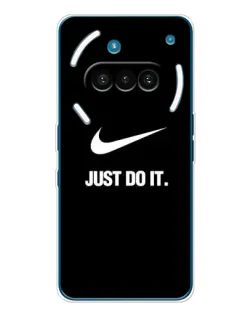 Чехол для Nothing Phone (3a) с картинкой «Классический принт Nike»