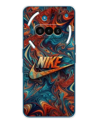 Чехол для Nothing Phone (3a) с картинкой «Nike в абстракции»