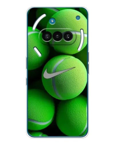 Чехол для Nothing Phone (3a) с картинкой «Теннисные мячи Найк»