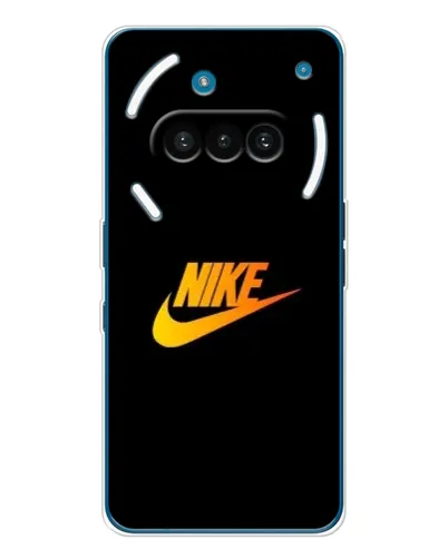 Чехол для Nothing Phone (3a) с картинкой «Золотой логотип Nike»