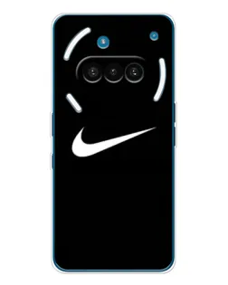 Чехол для Nothing Phone (3a) с картинкой «Минималистический Найк» Чехол для Nothing Phone (3a) с картинкой «Минималистический Найк»