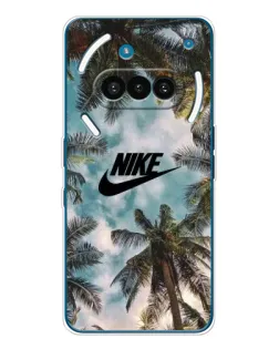 Чехол для Nothing Phone (3a) с картинкой «Тропический принт Nike» Чехол для Nothing Phone (3a) с картинкой «Тропический принт Nike»