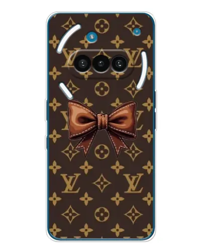 Чехол для Nothing Phone (3a) с картинкой «LV с бантом»
