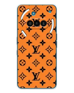 Чехол для Nothing Phone (3a) с картинкой «Оранжевый стиль LV»