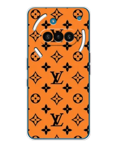 Чехол для Nothing Phone (3a) с картинкой «Оранжевый стиль LV»