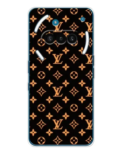 Чехол для Nothing Phone (3a) с картинкой «Золотая монограмма LV»