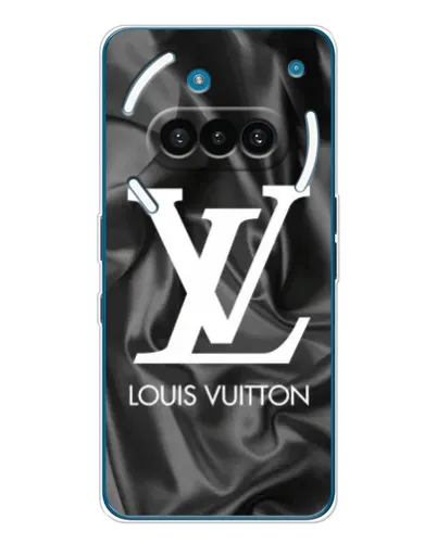 Чехол для Nothing Phone (3a) с картинкой «Шелковый Louis Vuitton»