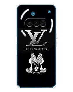 Чехол для Nothing Phone (3a) с картинкой «LV и Минни Маус»