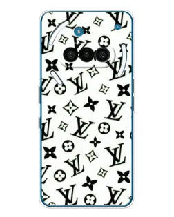 Чехол для Nothing Phone (3a) с картинкой «Монохромный хаос LV»