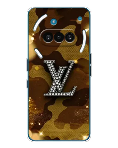 Чехол для Nothing Phone (3a) с картинкой «Камуфляжный Louis Vuitton»
