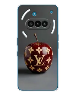 Чехол для Nothing Phone (3a) с картинкой «Красное яблоко LV»