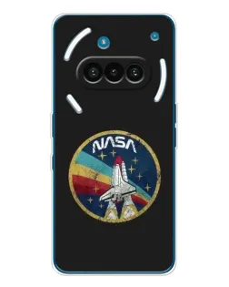 Чехол для Nothing Phone (3a) с картинкой «NASA — эмблема миссии» Чехол для Nothing Phone (3a) с картинкой «NASA — эмблема миссии»