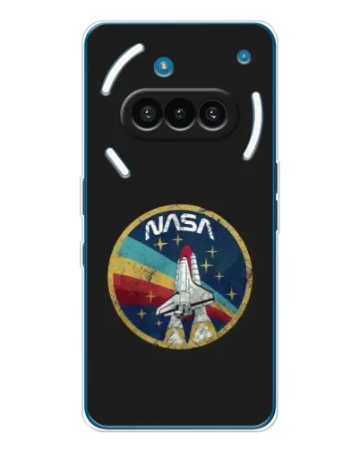 Чехол для Nothing Phone (3a) с картинкой «NASA — эмблема миссии»