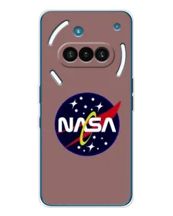Чехол для Nothing Phone (3a) с картинкой «NASA — ретро космос»
