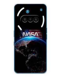Чехол для Nothing Phone (3a) с картинкой «Земля из космоса NASA»