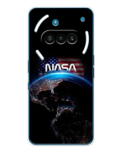 Чехол для Nothing Phone (3a) с картинкой «Земля из космоса NASA»