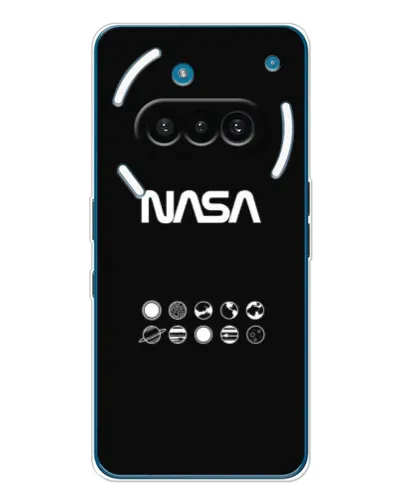Чехол для Nothing Phone (3a) с картинкой «NASA — технический принт»