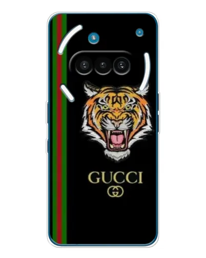 Чехол для Nothing Phone (3a) с картинкой «Тигр Gucci»