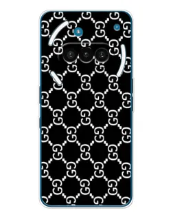 Чехол для Nothing Phone (3a) с картинкой «Gucci — сетчатый паттерн» Чехол для Nothing Phone (3a) с картинкой «Gucci — сетчатый паттерн»