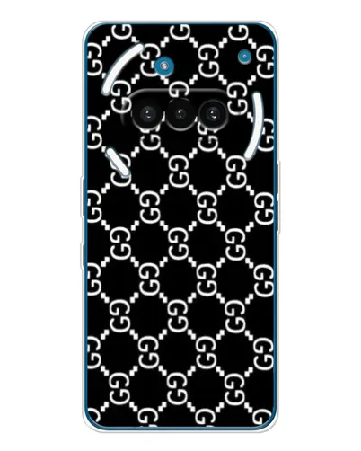 Чехол для Nothing Phone (3a) с картинкой «Gucci — сетчатый паттерн»