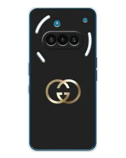 Чехол для Nothing Phone (3a) с картинкой «Минимализм Gucci»
