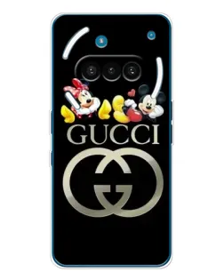 Чехол для Nothing Phone (3a) с картинкой «Gucci — герои Disney»
