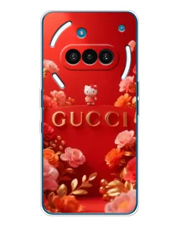 Чехол для Nothing Phone (3a) с картинкой «Gucci — золотой сад»