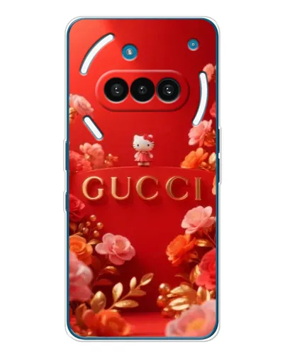 Чехол для Nothing Phone (3a) с картинкой «Gucci — золотой сад»
