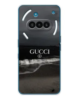 Чехол для Nothing Phone (3a) с картинкой «Gucci — морской прибой»