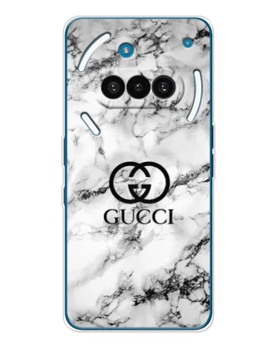 Чехол для Nothing Phone (3a) с картинкой «Gucci — мраморный шик»