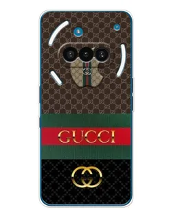 Чехол для Nothing Phone (3a) с картинкой «Gucci — брендированный десерт»