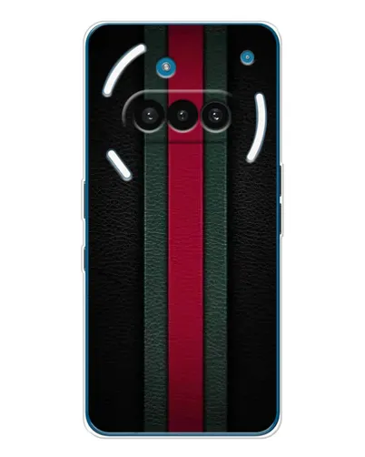 Чехол для Nothing Phone (3a) с картинкой «Gucci — неоновая линия»