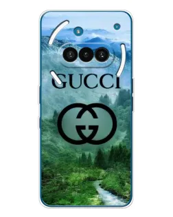 Чехол для Nothing Phone (3a) с картинкой «Gucci — горный пейзаж»