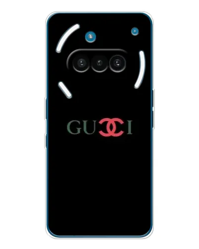 Чехол для Nothing Phone (3a) с картинкой «Gucci — красный градиент»