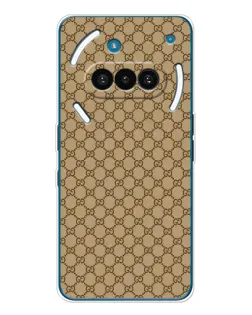 Чехол для Nothing Phone (3a) с картинкой «Gucci — классический беж» Чехол для Nothing Phone (3a) с картинкой «Gucci — классический беж»
