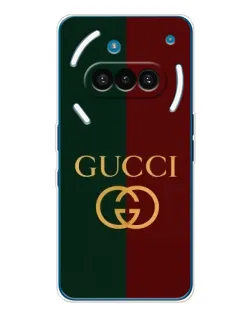 Чехол для Nothing Phone (3a) с картинкой «Gucci — темно-зеленый градиент» Чехол для Nothing Phone (3a) с картинкой «Gucci — темно-зеленый градиент»