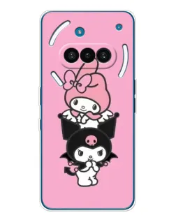Чехол для Nothing Phone (3a) с картинкой «My Melody и Kuromi»